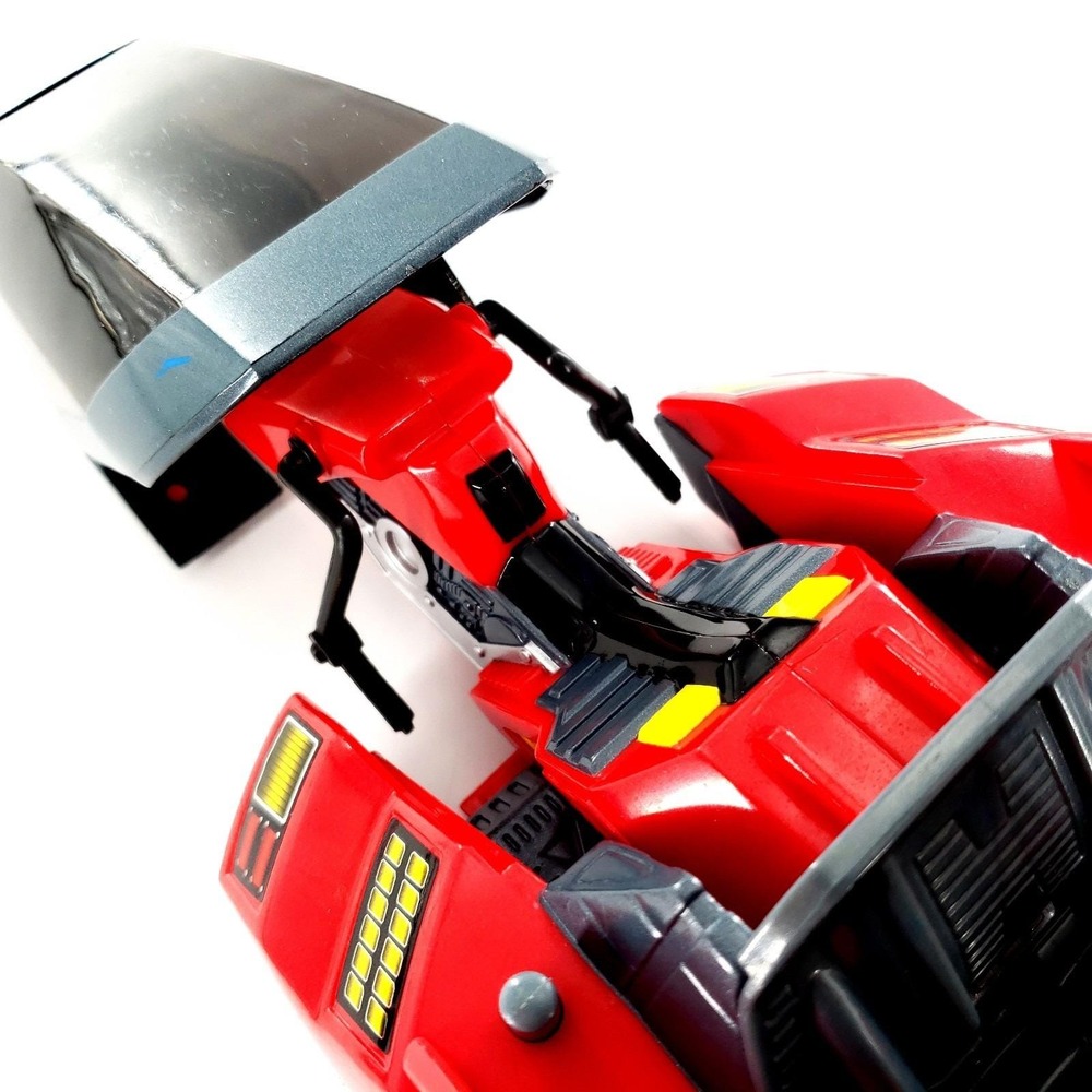Power Rangers Lost Galaxy Red Galactic Speeder w/ Ranger Figure No Missiles - Picture 4 of 10